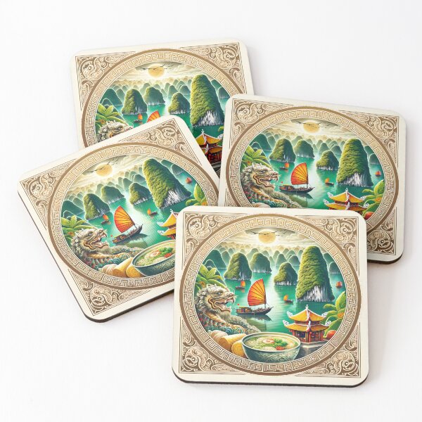 Item preview, Vietnam: Land of Ascending Dragon - Stamp designed and sold by StampGPT.