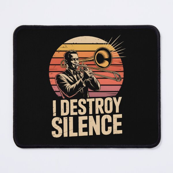Item preview, I Destroy Silence Recto Trombone designed and sold by AniArtPL.