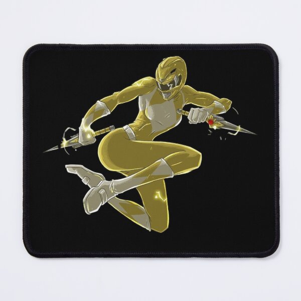 Item preview, YELLOW MIGHTY MORPHIN POWER RANGER designed and sold by King Kitsune.