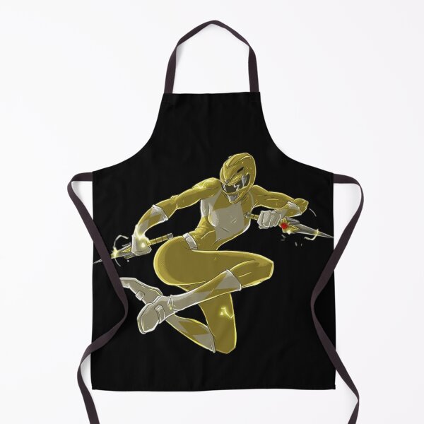 Item preview, YELLOW MIGHTY MORPHIN POWER RANGER designed and sold by King Kitsune.