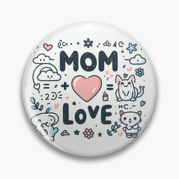 Item preview, Mom = Love equation mother's day designed and sold by Kalpa.