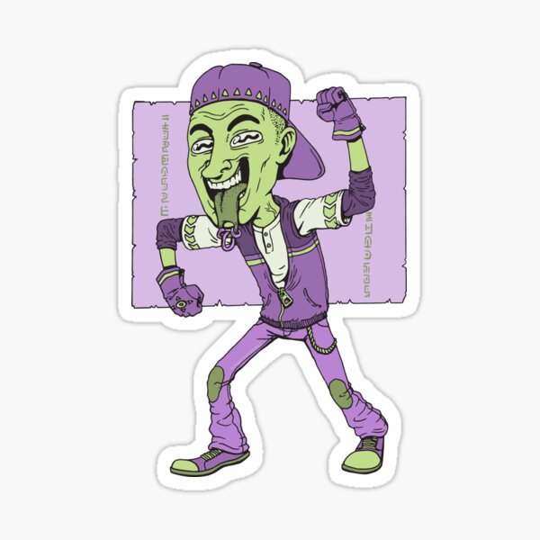 Dancing Dude Sticker