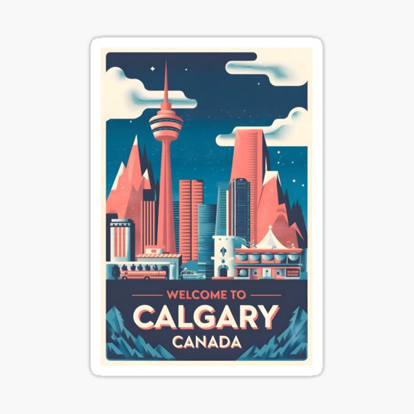 Item preview, CALGARY (Canada), known for its striking skyline, dynamic energy, and close proximity to the Rocky Mountains designed and sold by sirtonine.