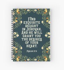 PSALM 37: 4 Spiralblock