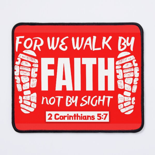 Item preview, For we walk by faith designed and sold by Flavaprints4u.