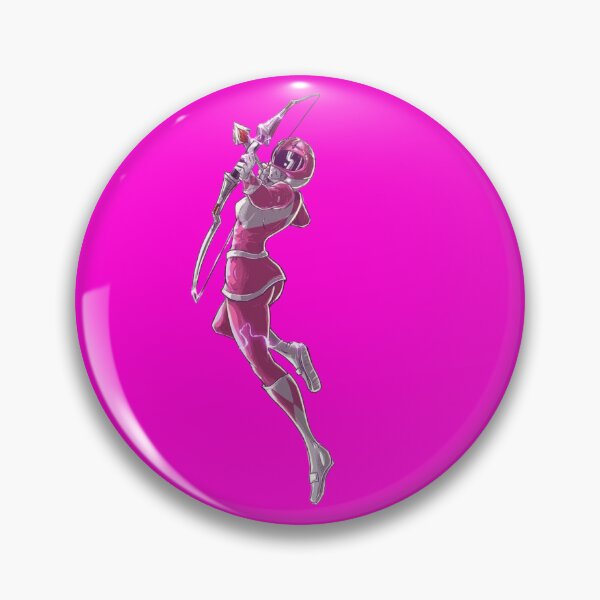 Item preview, PINK MIGHTY MORPHIN POWER RANGER designed and sold by King Kitsune.