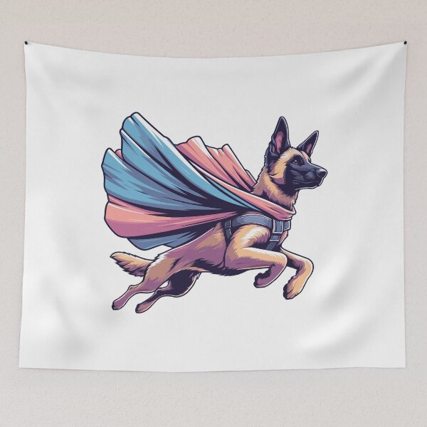 Item preview, Super Dog Belgian Shepherd Cape Gift designed and sold by Pineapple-Tree.