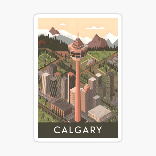 Item preview, CALGARY (Canada), The Calgary Tower is one of the city's most iconic landmarks designed and sold by sirtonine.