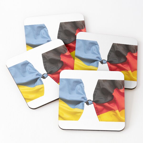 Item preview, The flag of Germany and Ukraine are tied together designed and sold by EchoOfSilence.