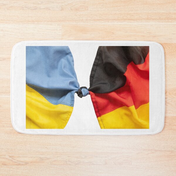Item preview, The flag of Germany and Ukraine are tied together designed and sold by EchoOfSilence.