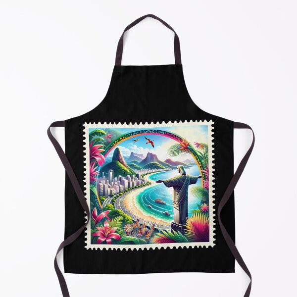 Item preview, Rio de Janeiro: Christ The Redeemer - Stamp designed and sold by StampGPT.