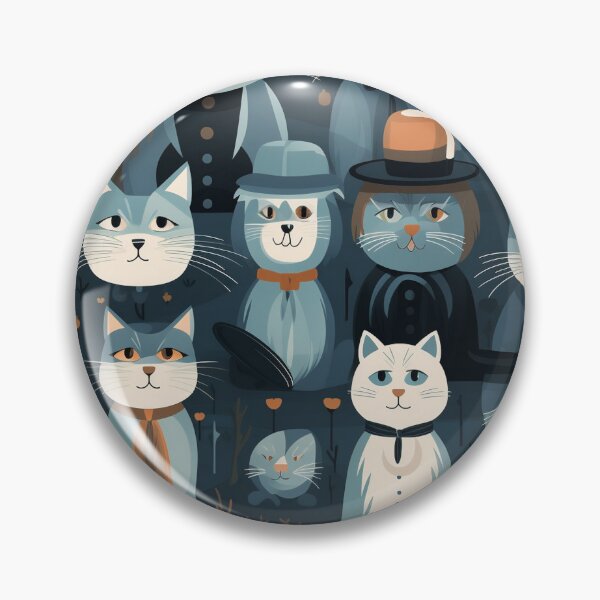 Item preview, Abstract Surreal Cat Vibes designed and sold by mittie101.