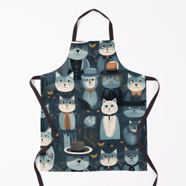 Item preview, Abstract Surreal Cat Vibes designed and sold by mittie101.