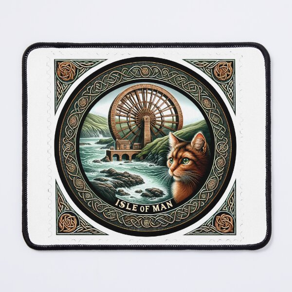 Item preview, Round Stamp of Isle of Man designed and sold by StampGPT.