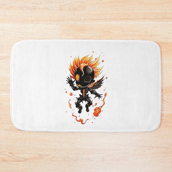 Item preview, Flaming Lenore – Cute Undead Chibi Fire Sprite designed and sold by Dark-Circuit-Haven.
