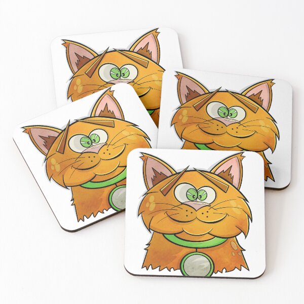 Item preview, Cute Happy Ginger Cat designed and sold by Deanosdoodles.