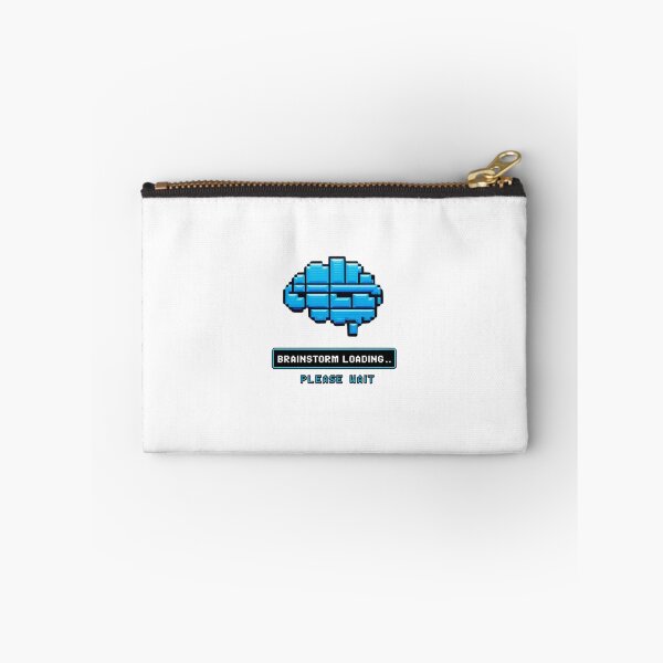 Item preview, Pixelated Brainstorm – Retro Geek Design for Creatives designed and sold by StormArte.