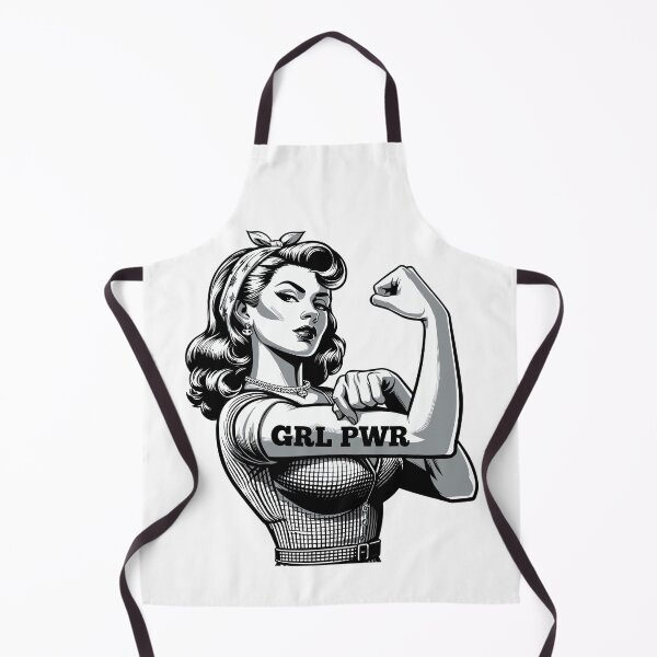 Item preview, Strong Woman GRL PWR Rockabilly Biceps Arm Gift designed and sold by Pineapple-Tree.