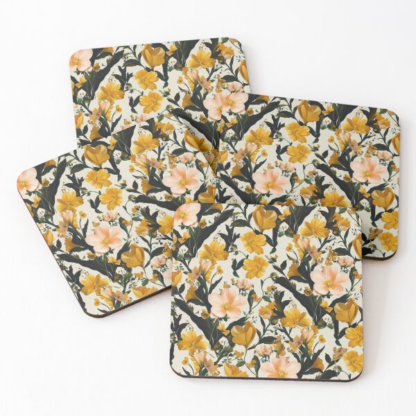 Item preview, Seamless botanical pattern vibrant orange flowers with rich green foliage. Ideal for summer collections, fabric design, and decorative interiors, home textile etc designed and sold by cemreyigitsahin.
