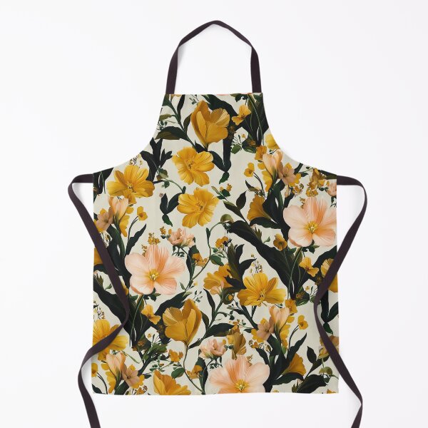 Item preview, Seamless botanical pattern vibrant orange flowers with rich green foliage. Ideal for summer collections, fabric design, and decorative interiors, home textile etc designed and sold by cemreyigitsahin.