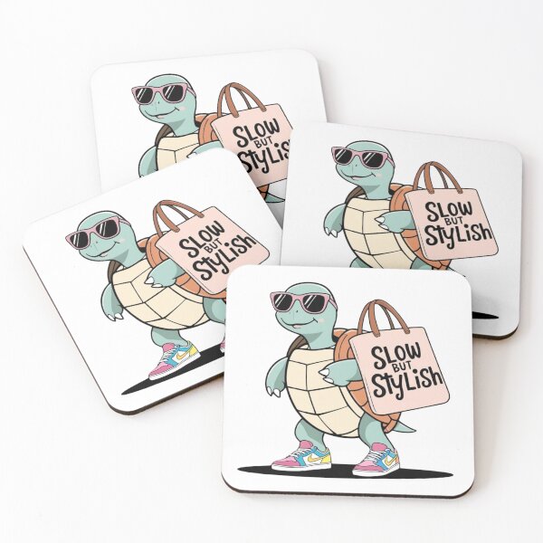 Item preview, Slow But Stylish Turtle – Slow style with lots of attitude designed and sold by StormArte.