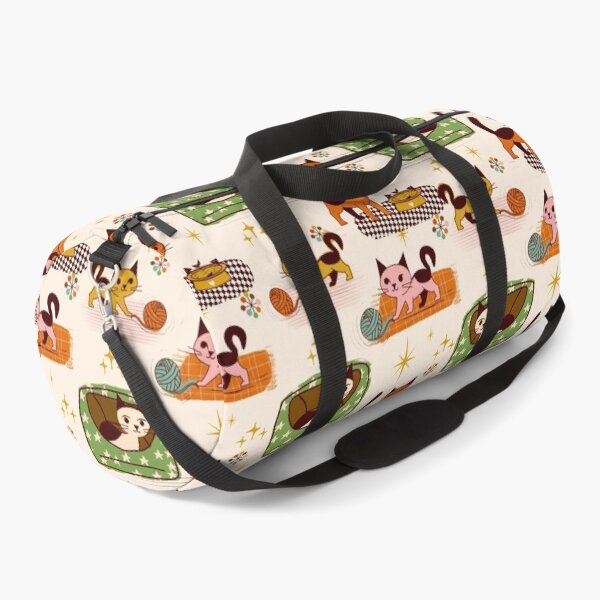 Item preview, Retro Playful Cats - Mid Century Modern designed and sold by susycosta.