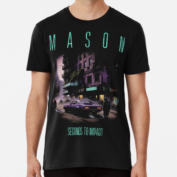 Mason - Seconds To Impact (Album Cover T Shirt) Premium T-Shirt