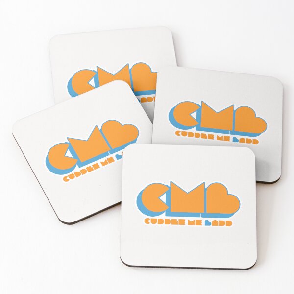 Item preview, Cuddle Me Badd Logo (With Outline) designed and sold by PeteMiser.