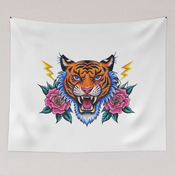 Item preview, Storm Claw Tiger Bloom designed and sold by Alahchin Art.