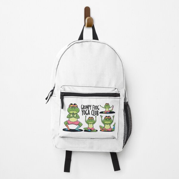 Item preview, Grumpy Frog Yoga Club – Zen frogs with bad temper designed and sold by StormArte.