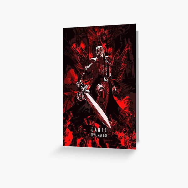 Dante, devil may cry Greeting Card for Sale by KennedeeOutcast