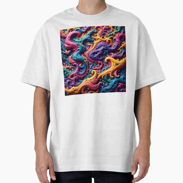 Item preview, Vagues multicolores designed and sold by pshiv29.