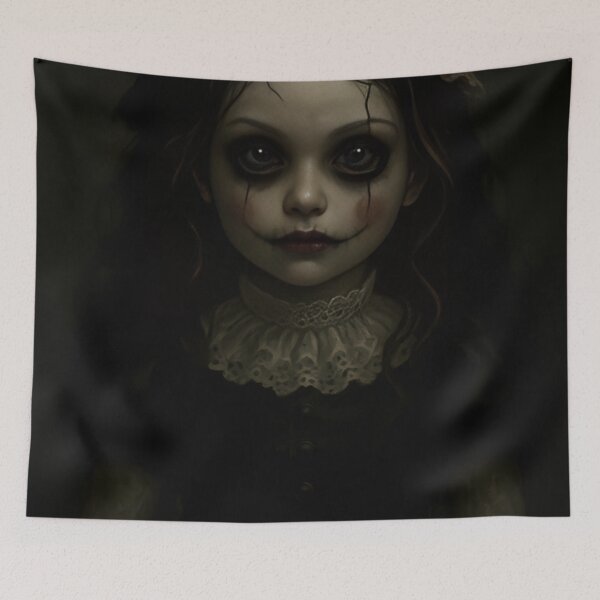Item preview, Mysterious Doll with a Thought-Provoking Quote designed and sold by aminz4.