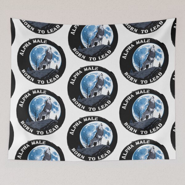 Item preview, Lone Wolf – Alpha Instinct, Born to Lead designed and sold by Ink on Thread.