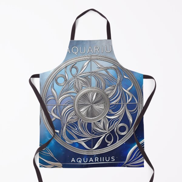 Item preview, Zodiacal Pattern - Aquarius designed and sold by PatronesKawai.