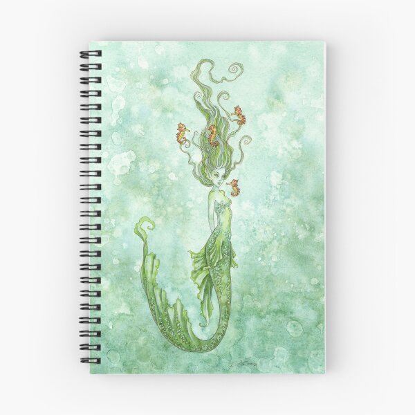 Item preview, Curious Seahorses designed and sold by AmyBrownArt.