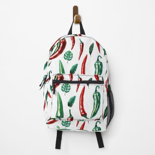 Item preview, Red and Green Chili Peppers Pattern designed and sold by Olea Patterns.