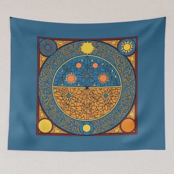 Item preview, Zodiacal Pattern - Aquarius designed and sold by PatronesKawai.