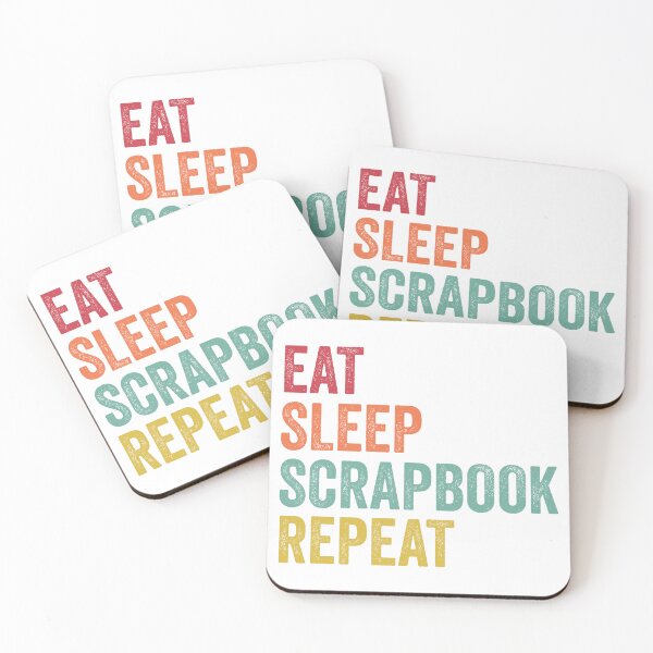 Item preview, Eat Sleep Scrapbook Repeat designed and sold by SarahJisri.