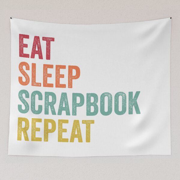 Item preview, Eat Sleep Scrapbook Repeat designed and sold by SarahJisri.