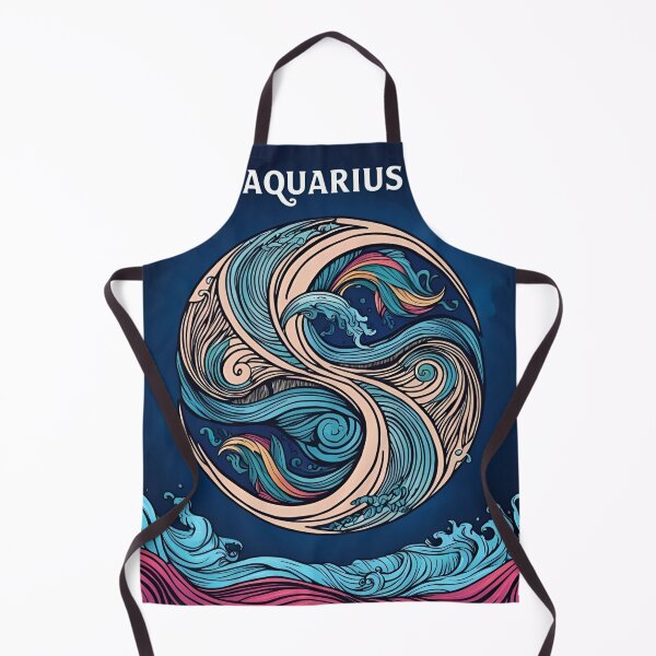 Item preview, Zodiacal Pattern - Aquarius designed and sold by PatronesKawai.