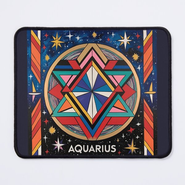Item preview, Zodiacal Pattern - Aquarius designed and sold by PatronesKawai.