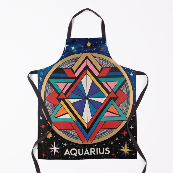 Item preview, Zodiacal Pattern - Aquarius designed and sold by PatronesKawai.