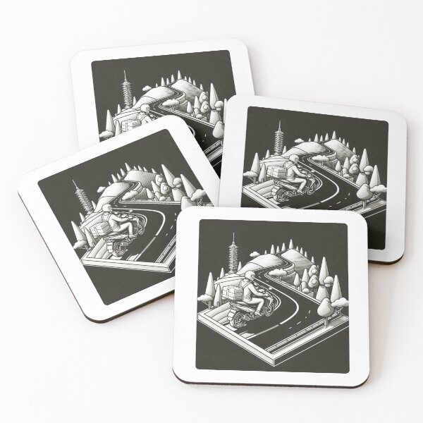 Item preview, Biker's Journey Through Lampung #3 – AI Vector Art of Urban Adventure for Touring Lovers and Cityscape Enthusiasts designed and sold by knalpot-design.