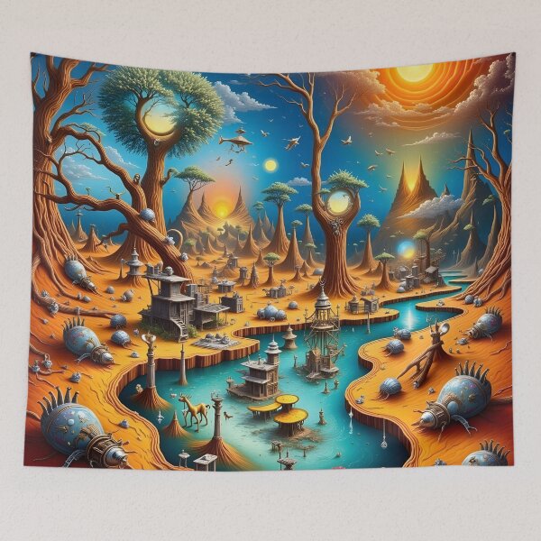 Item preview, City in the Lake designed and sold by Mama's Storeroom.