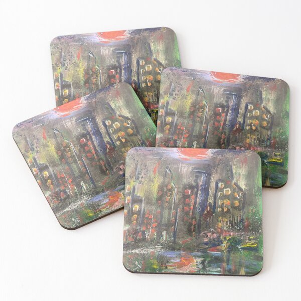 Item preview, City next river designed and sold by Danart2025.