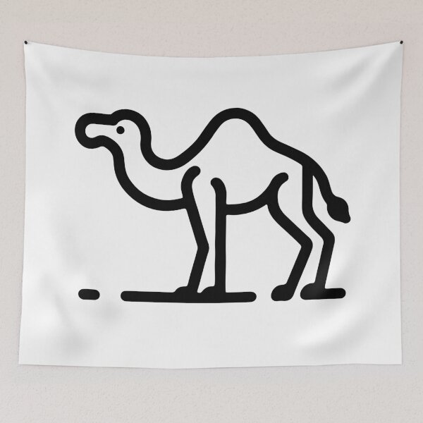 Item preview, camel designed and sold by QuanntixArt.