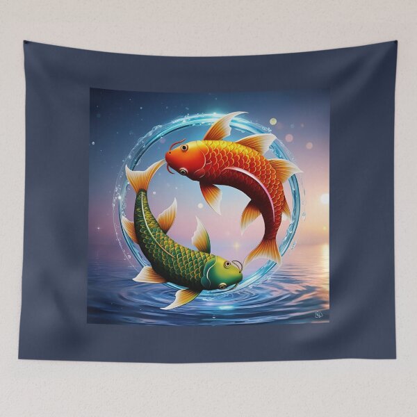 Item preview, Zodiacal Pattern - Pisces designed and sold by PatronesKawai.