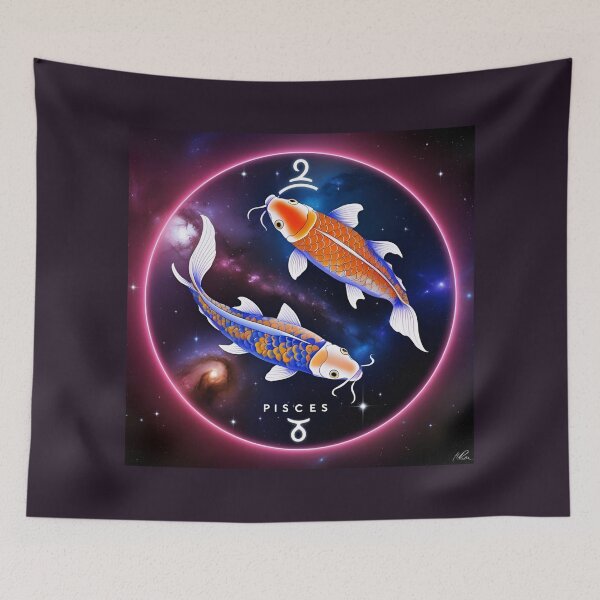 Item preview, Zodiacal Pattern - Pisces designed and sold by PatronesKawai.