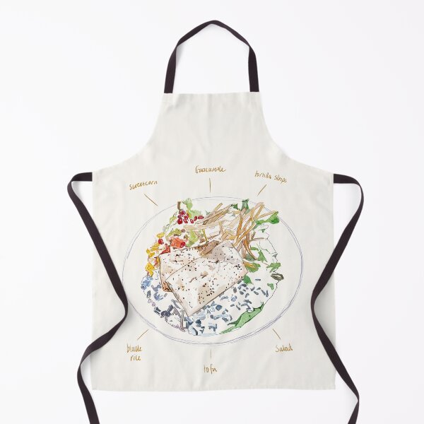 Item preview, Tofu Bowl Illustration designed and sold by SavourySketchbook.